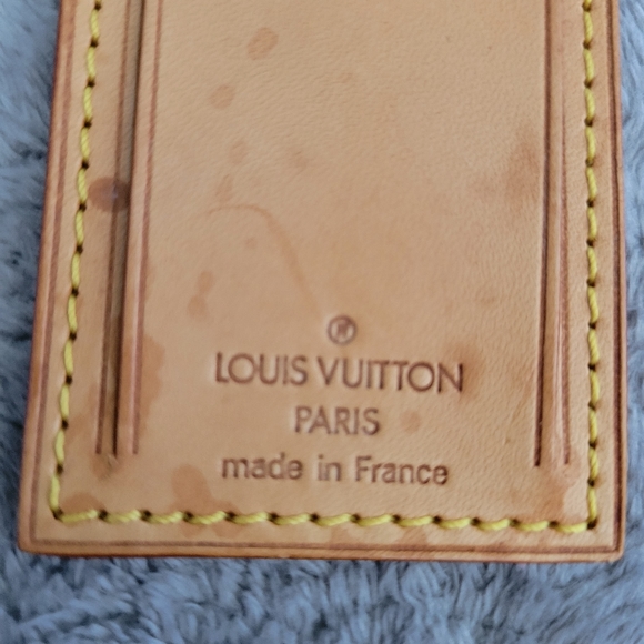 Louis vuitton luggage tag and poignet - Picture 2 of 3